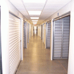 Aisles of Climate Controlled Storage Units, Burlington NC